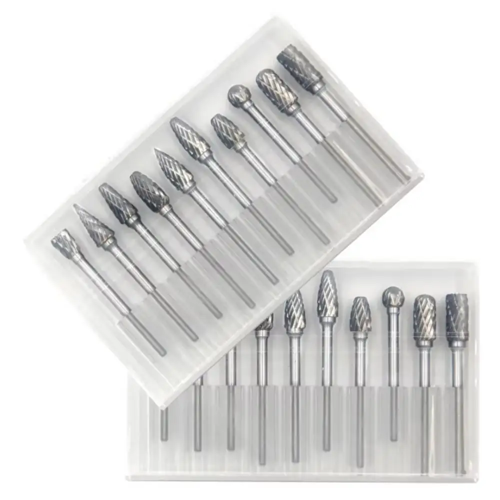Wood Chisel Set - Lot de 10 fraises rotatives en