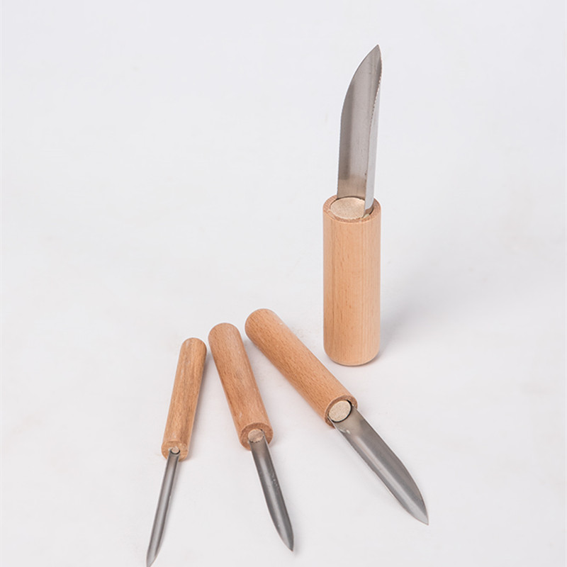 Outil de poterie perforateur 4 - Wood Chisel Set avis et prix