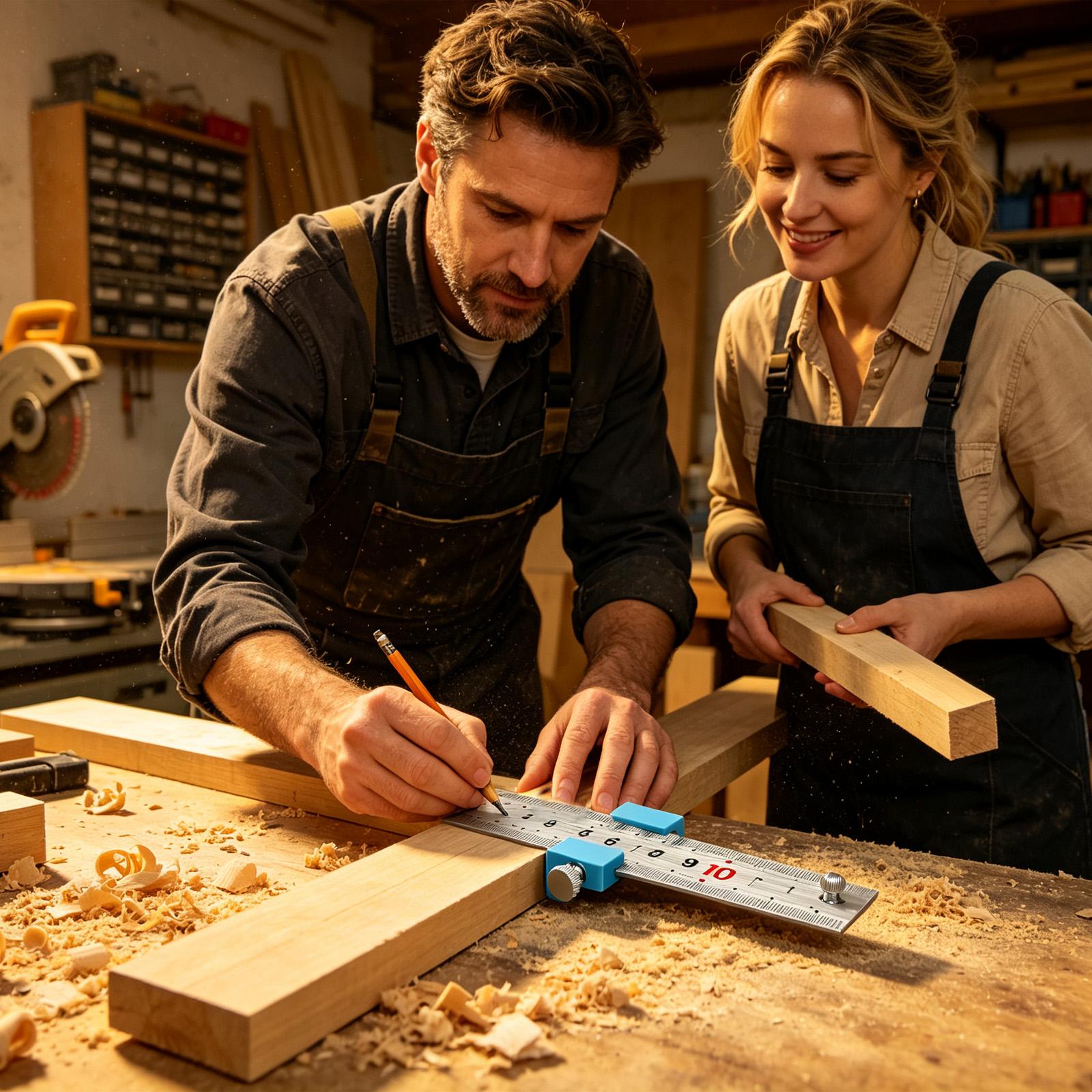 Outils de menuiserie : Règle d - Woodworking Workshop avis et prix