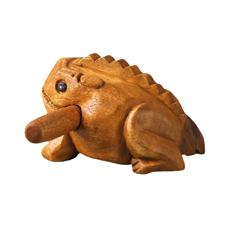 Grenouille en bois sculptée à  - Woodworking Resin avis et prix